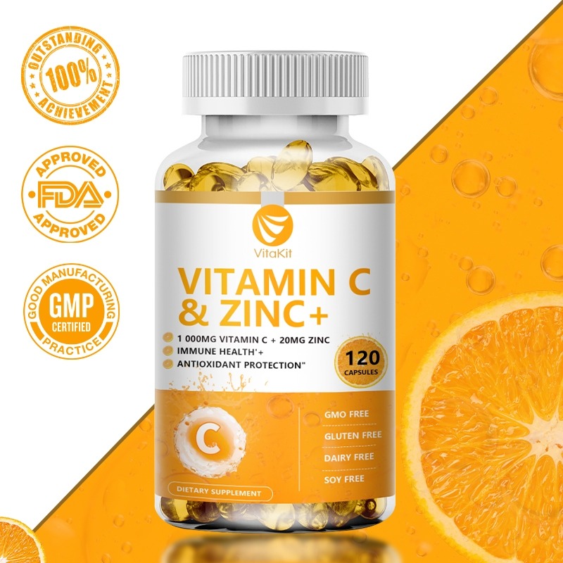 Nutrition Zinc - Vitakit Vitamin C 1000mg with Zinc