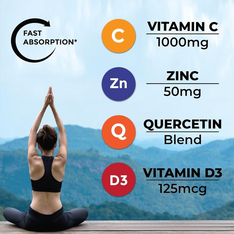 8-in-1 immune support capsule  - Nutrition Zinc review and price
