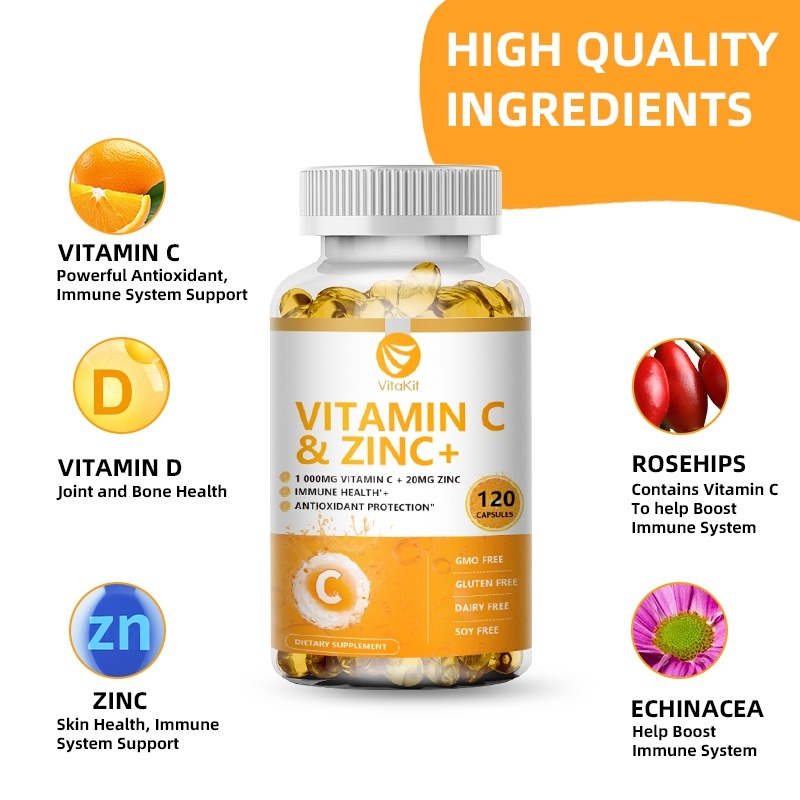 Vitakit Vitamin C 1000mg with  - Nutrition Zinc review and price
