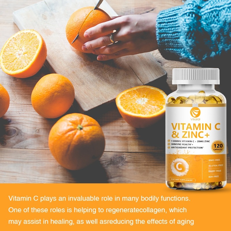 Vitakit Vitamin C 1000mg with  - Nutrition Zinc review and price